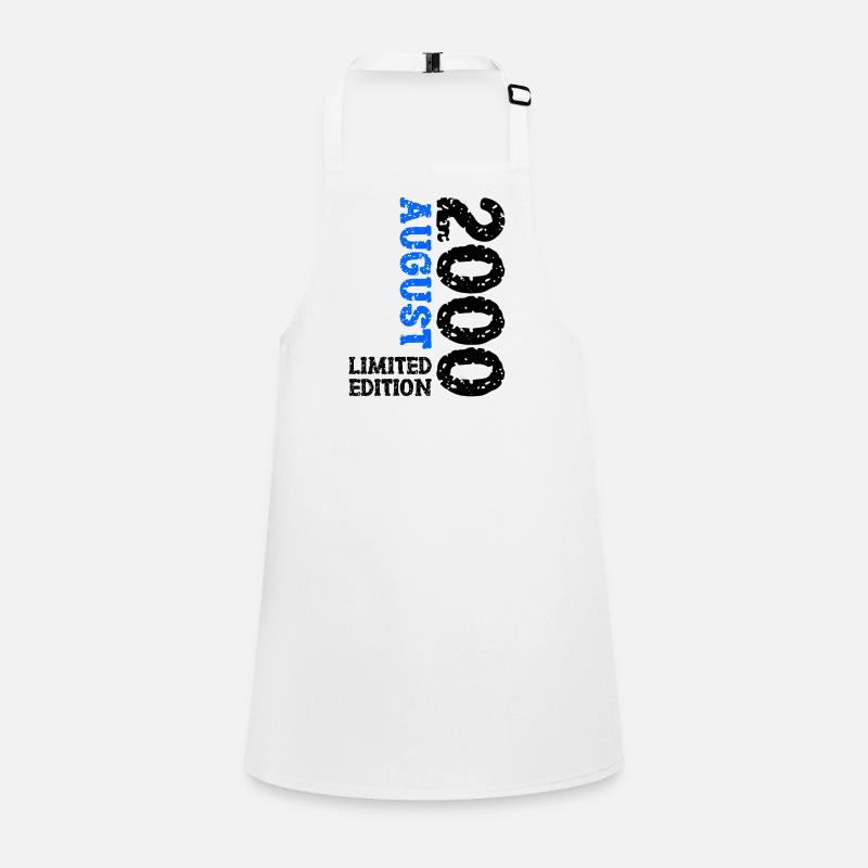 2000 August Limited Edition 23. Geburtstag Outfit Schürze für Kinder