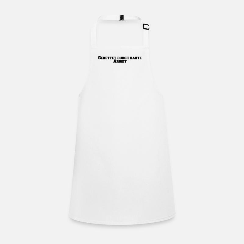 Feuerwehr - Gerettet durch harte Arbeit Schürze für Kinder