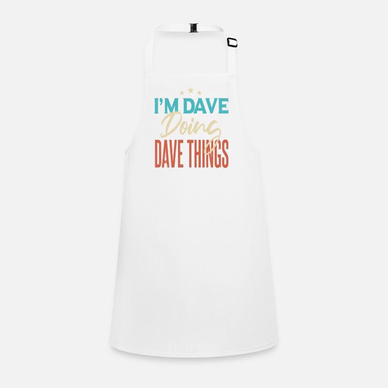 I'm Dave Doing Dave Things Children's Apron