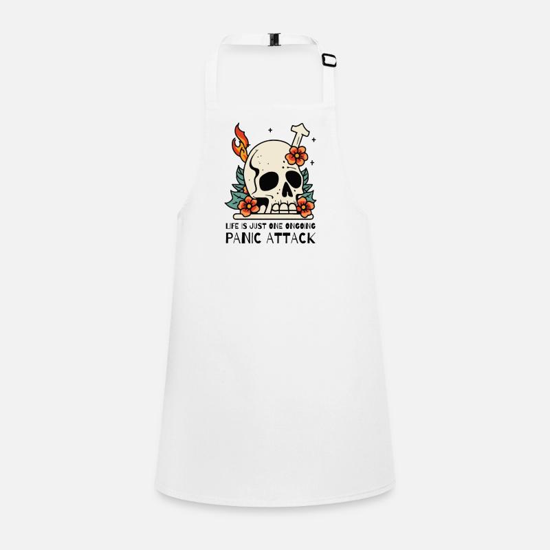 Life is a panic attack Children's Apron