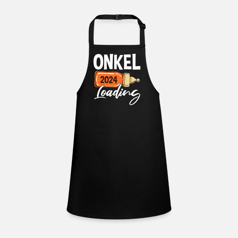 Werdender Onkel 2024 Schürze für Kinder