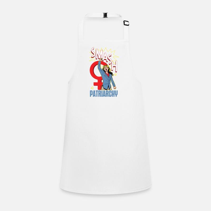 Feminist Smash Patriarchy Children's Apron