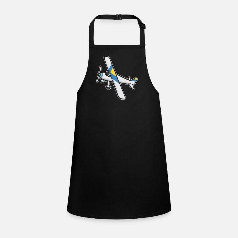 Remote Controlled Airplane Model Airplane Children's Apron