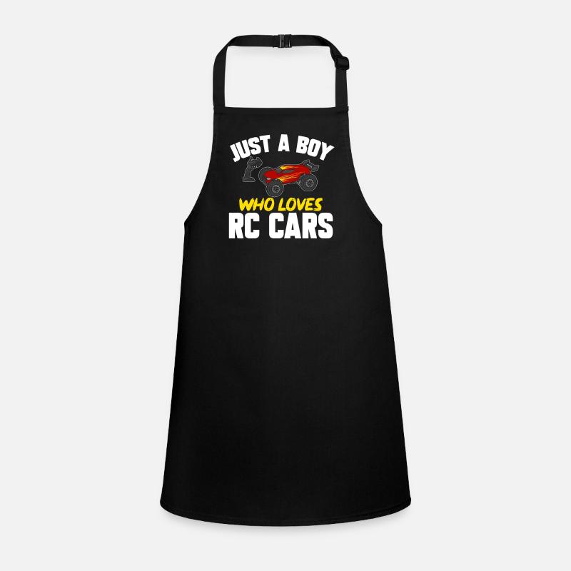 RC Car Remote Control Car Children's Apron