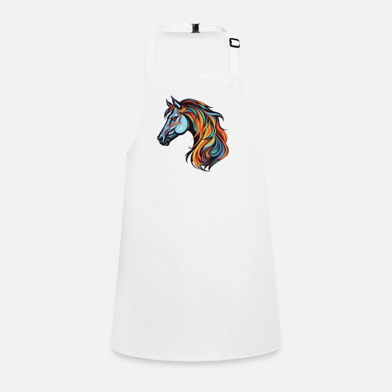 Portrait de cheval Tablier Enfant