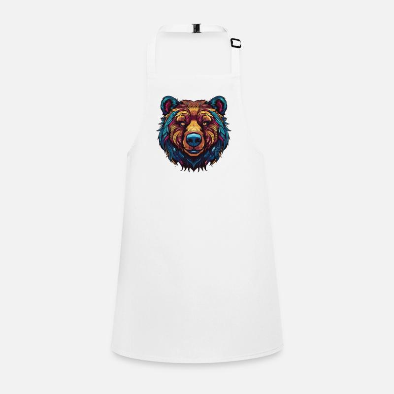 Portrait d’ours Tablier Enfant