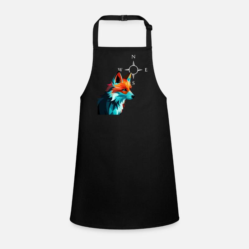 Focused fox Fox Children's Apron
