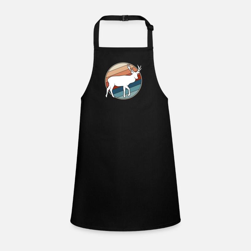 Deer Retro Children's Apron