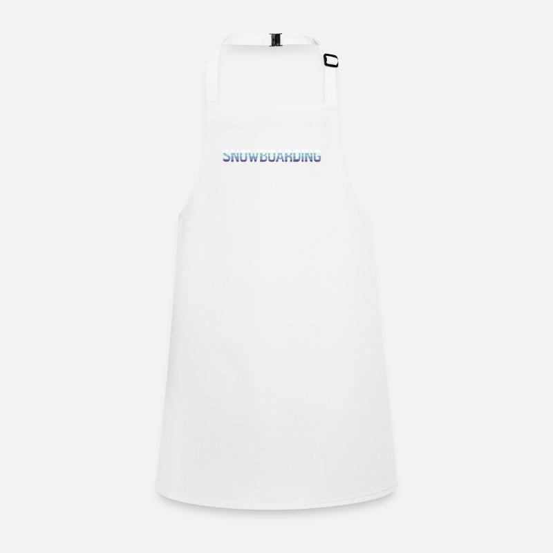 Snowboarding Children's Apron