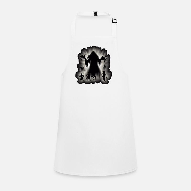 SPOOKY SHADOW FIGURES Children's Apron