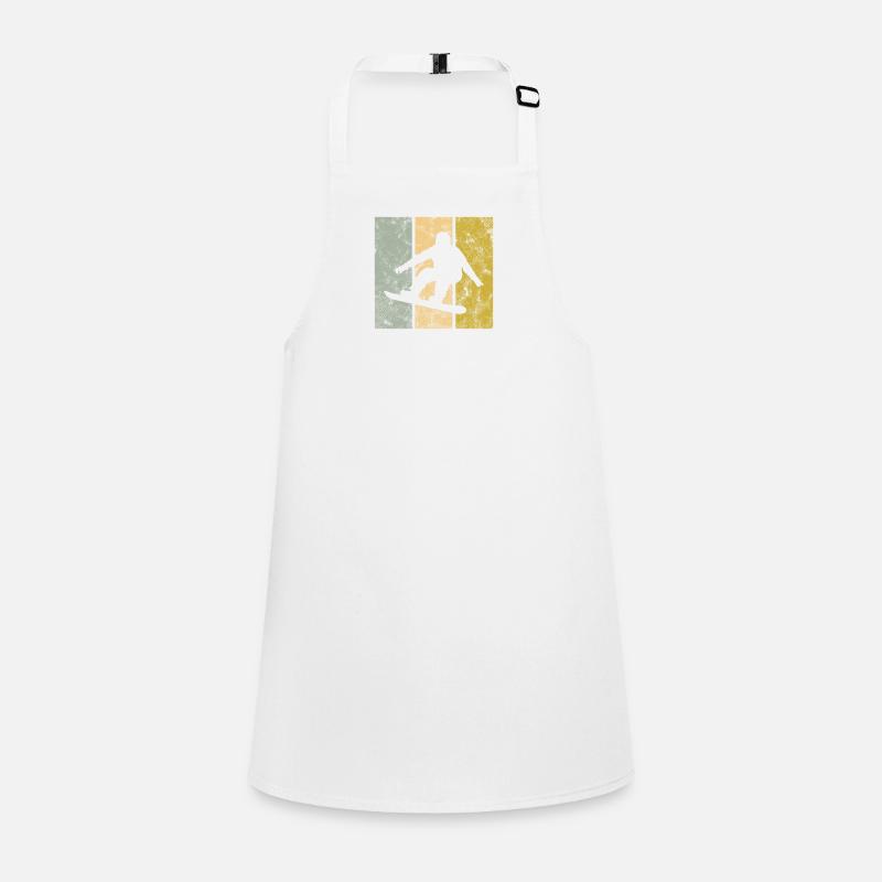 Snowboarding Children's Apron