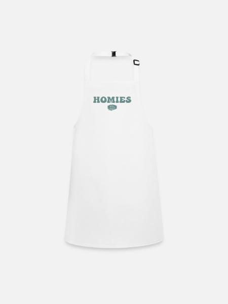 Homies - Tablier Enfant - blanc - Devant
