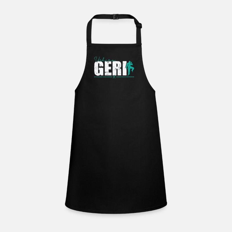 Ushiro Geri Backward Kick Martial Arts Children's Apron