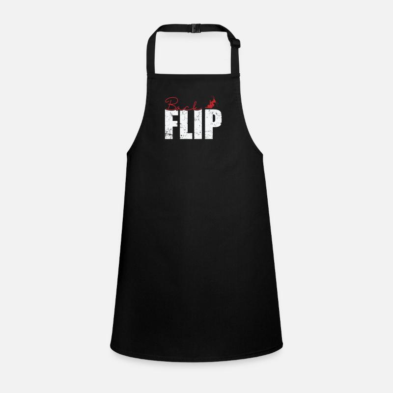 Backflip Skiing Children's Apron