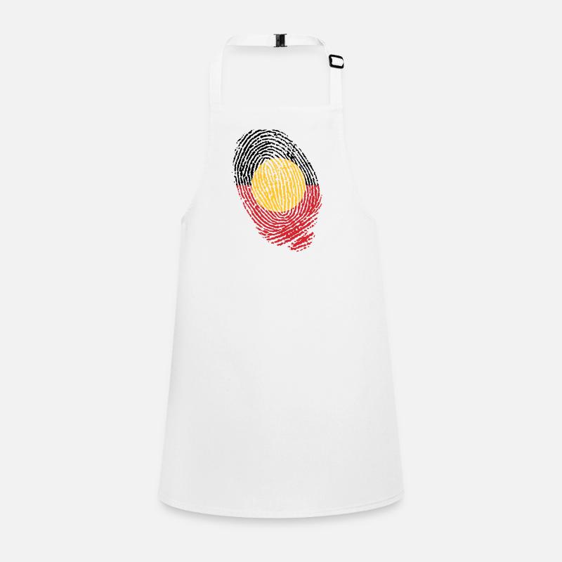 Aboriginal Australia fingerprints Children's Apron