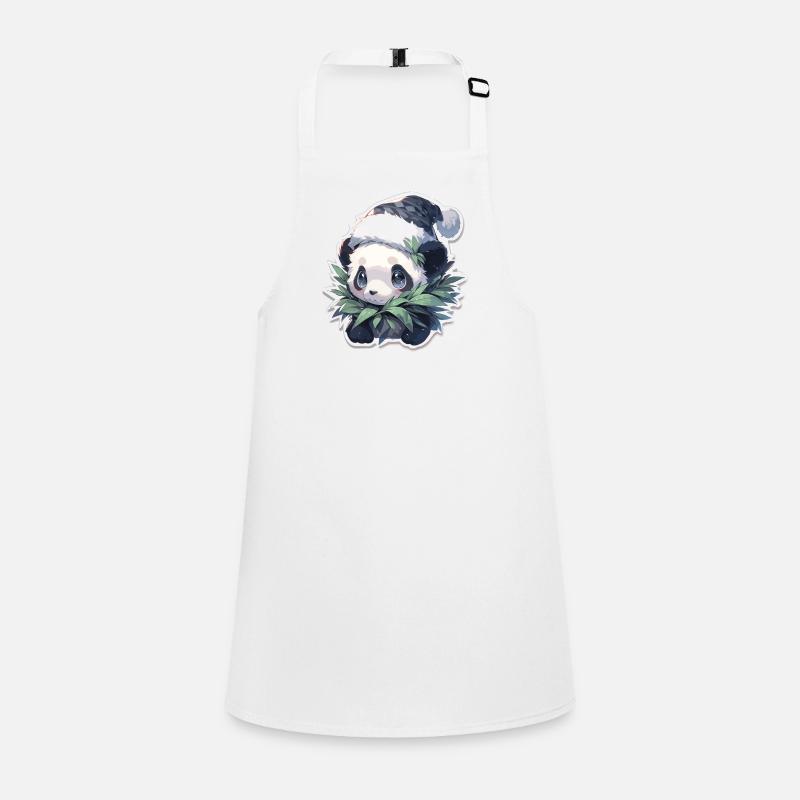 Panda Noël Panda Pandas Panda Noël Tablier Enfant