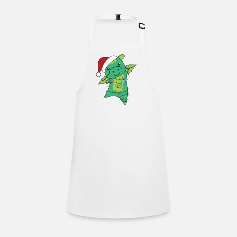 Drache Weihnachten Winter Tiere Drachen Schürze für Kinder