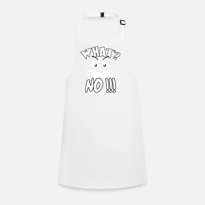 Quoi? Non! Quoi? Non! Tablier Enfant