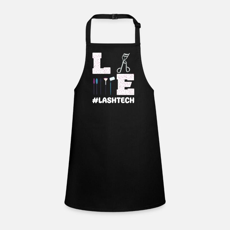 Eyelash Technician Outfit Eyelash Extensions Children's Apron