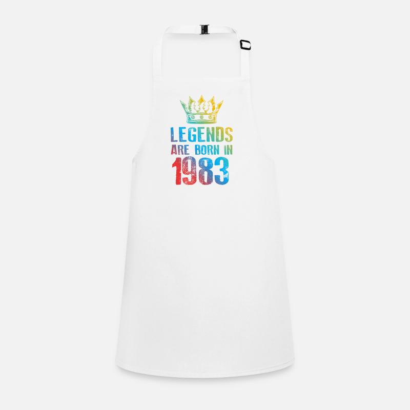 Legends Born in 1983 Children's Apron