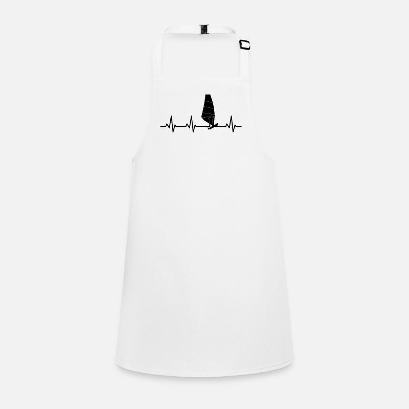 Windsurfer heart palpitations Children's Apron