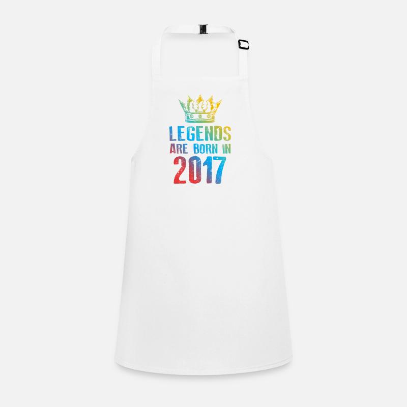 2017 legends born in Schürze für Kinder