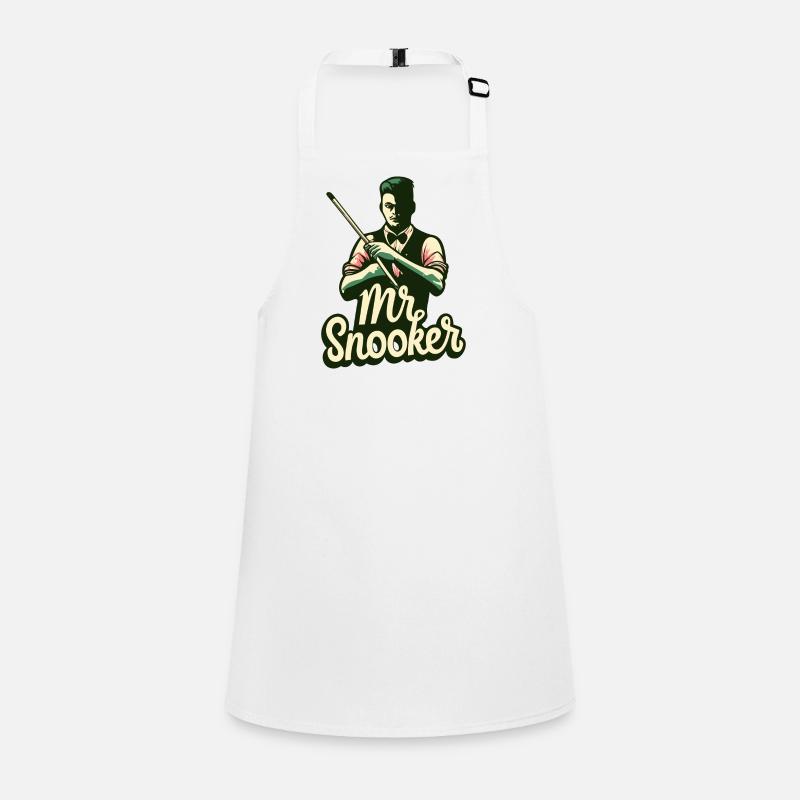 Mr. Snooker Pool Billiards Snooker Player Children's Apron