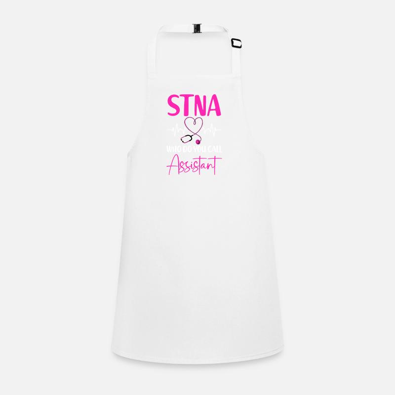 STNA Staatlich geprüfte Pflegeassistentin Schürze für Kinder