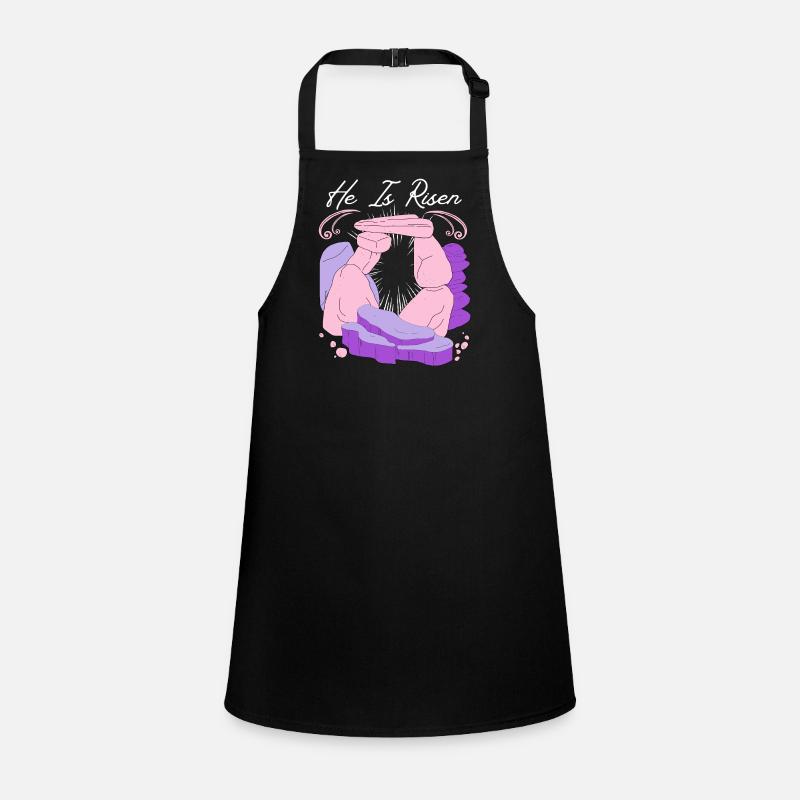 Jesus Christ Resurrection Easter Saying Children's Apron