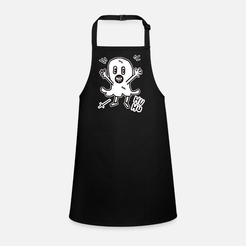 Halloween ghost ghost midnight creepy child Children's Apron