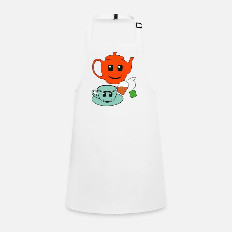 Gastronomy Host Tea Teapot Drinks Children's Apron