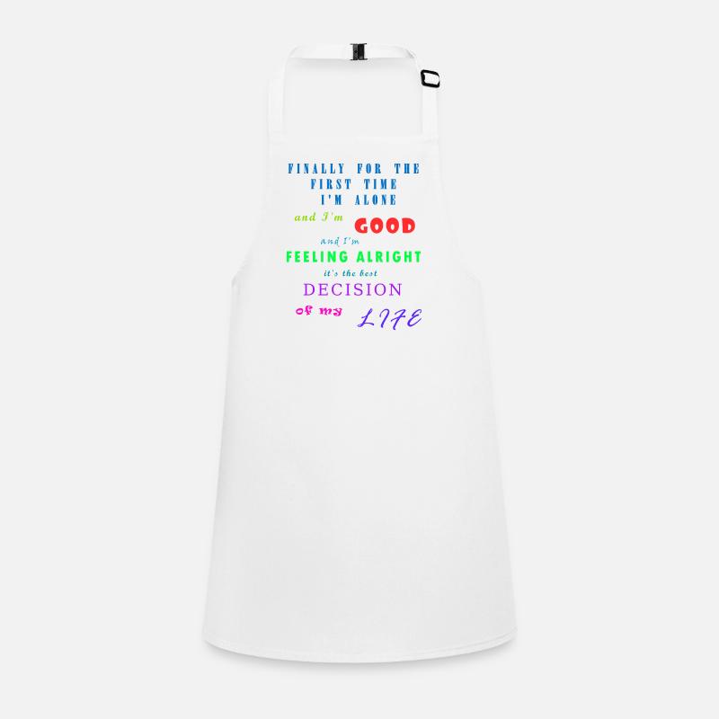 Ich bin gut Schürze für Kinder