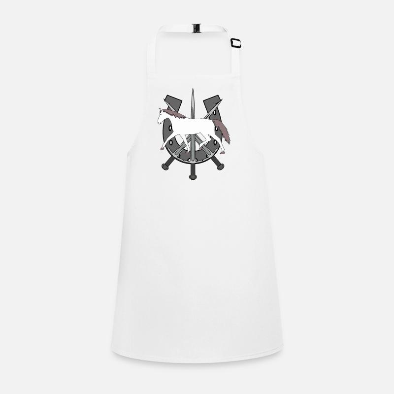 Cheval Ross Cheval Fer à cheval Épées Cavalier d’épée Tablier Enfant
