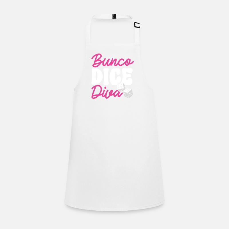 Bunco Dice Game Children's Apron