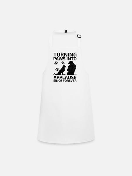 Dog Trainer Dog Training Training Dogs Pet Care Pr - Children's Apron - white - Front