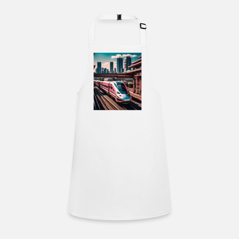 Train Tokyo Japan Children's Apron