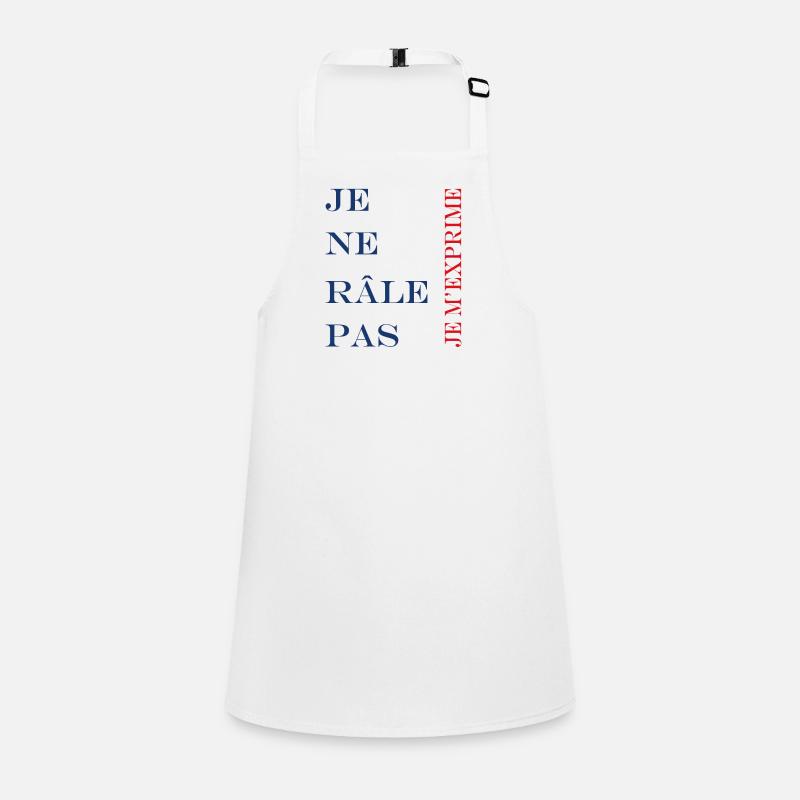 Je ne rale pas je m'exprime Tablier Enfant