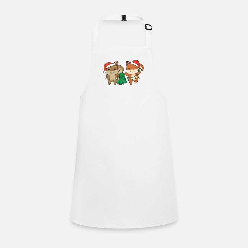 Squirrel, Christmas, Winter, Animals, Squirrel Children's Apron