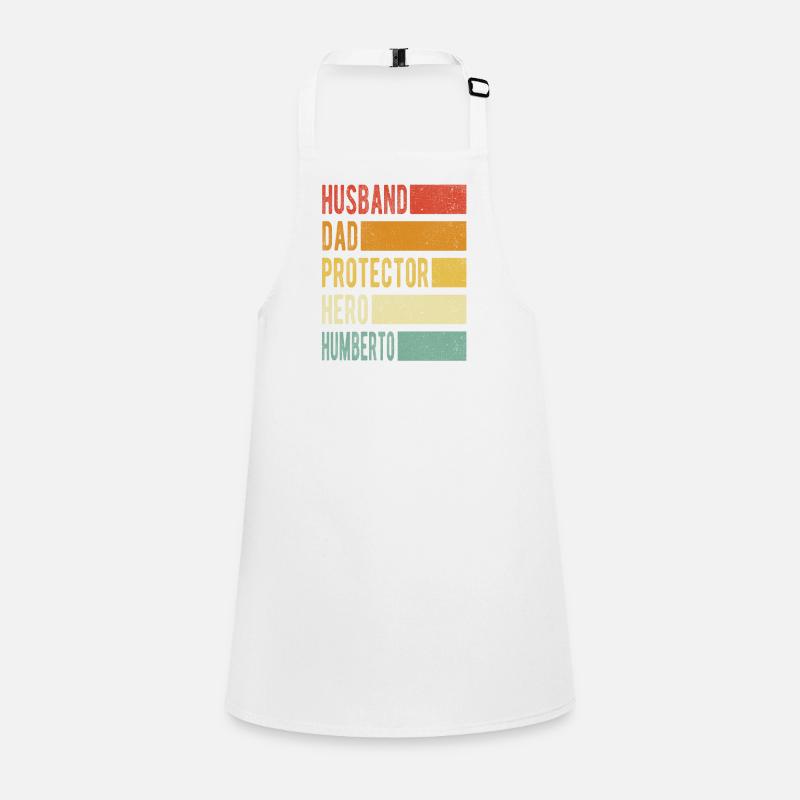 Humberto Name Papa Geschenk Schürze für Kinder