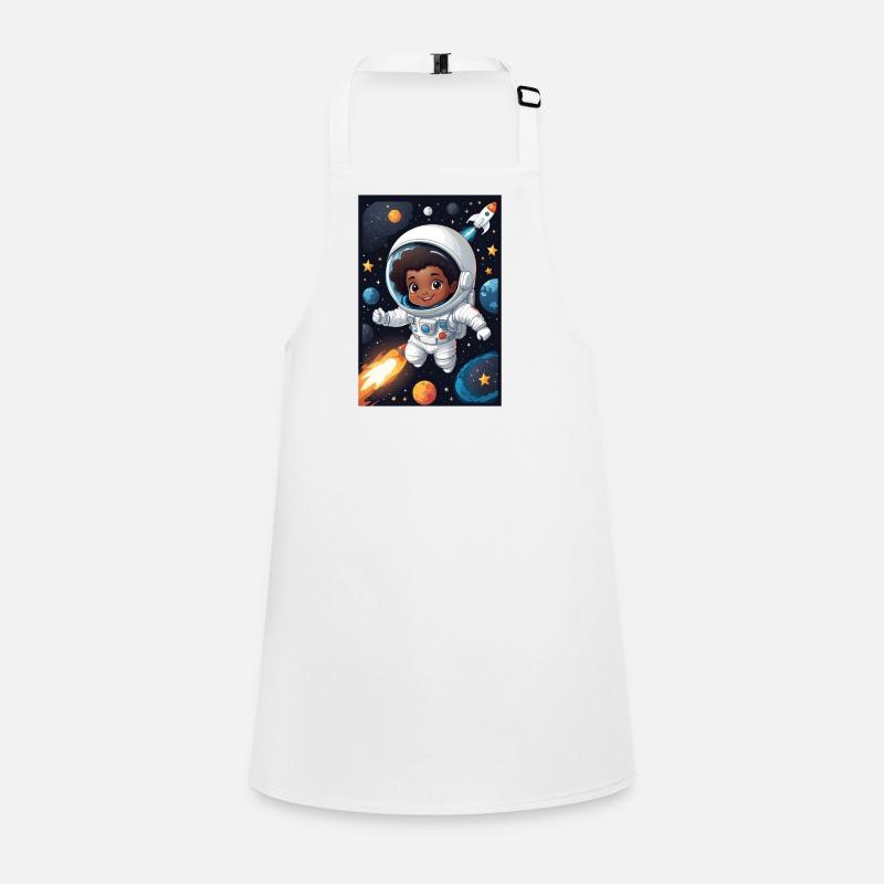 Space child with astronaut suit Children's Apron