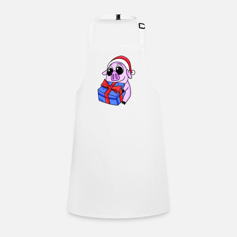 Cochon Noël Tablier Enfant