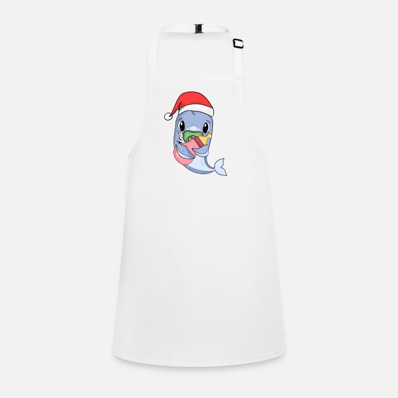 Requin Bébé Noël Poisson Poisson Tablier Enfant