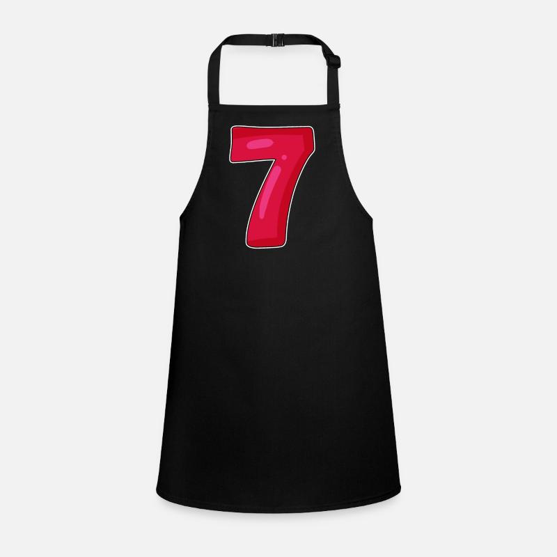 7 red Children's Apron