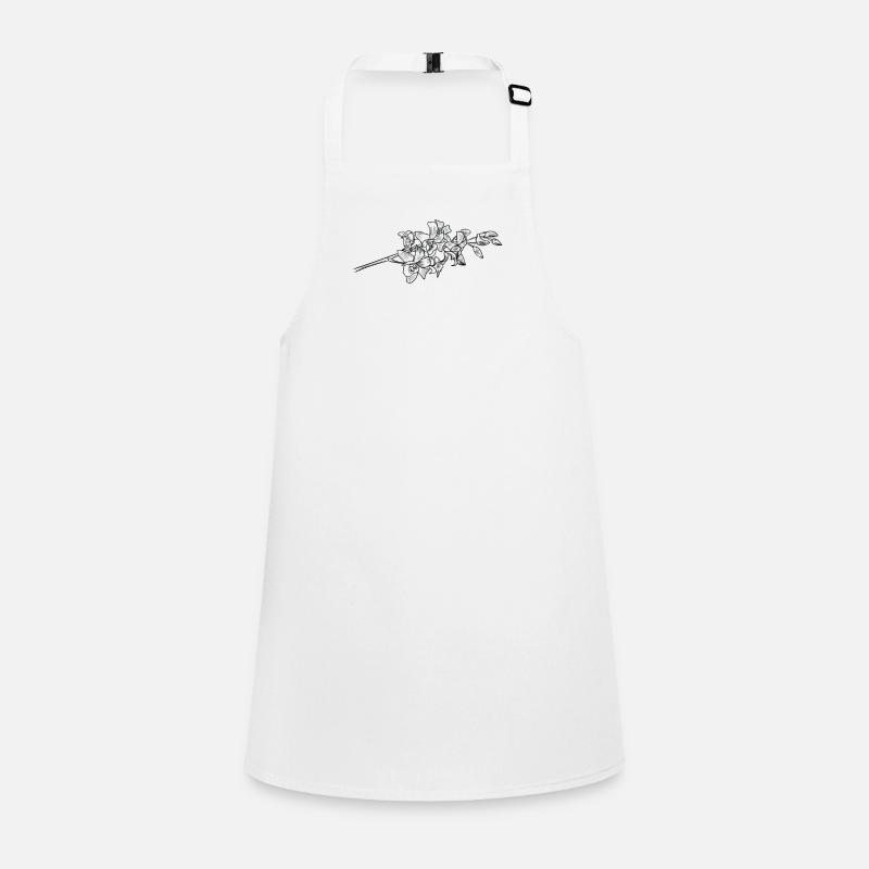 Fleur d’orchidée fleur parfum Tablier Enfant