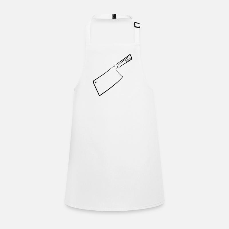 Hackbeil Zeichnung Schürze für Kinder