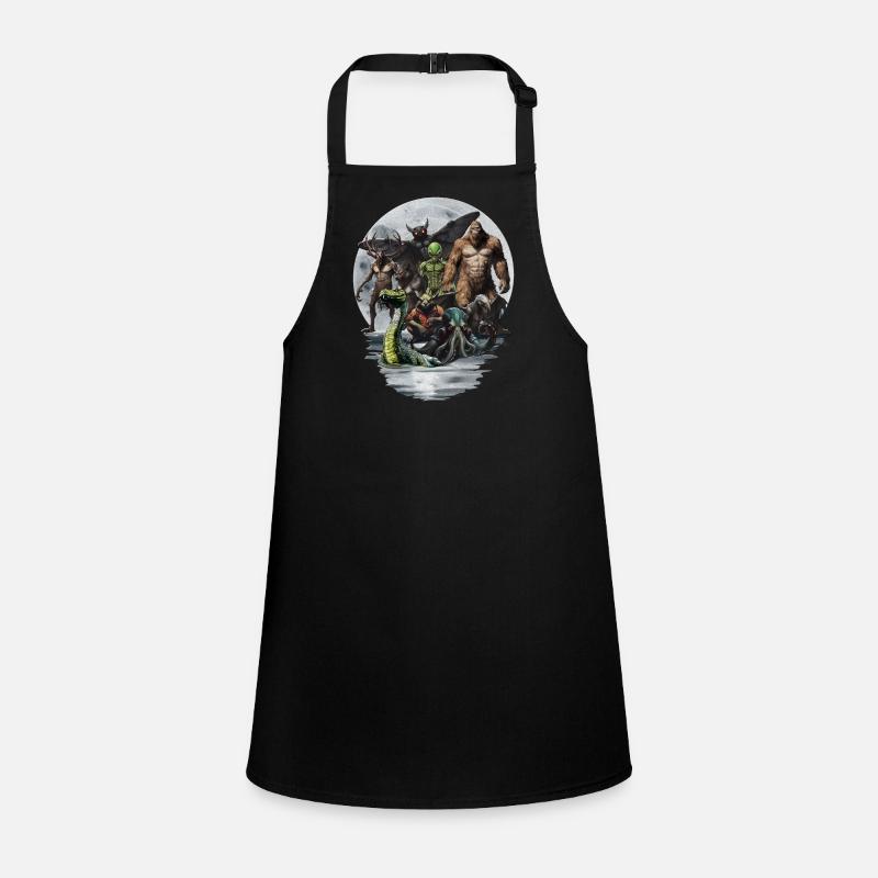 Cryptid Group Children's Apron