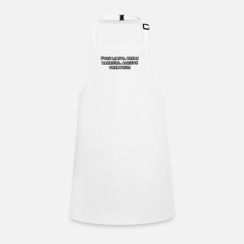 Fitness - Push limits, break barriers, achieve Children's Apron