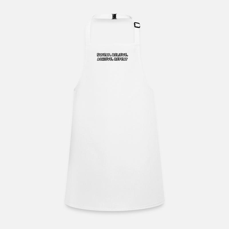 Fitness - Sweat, believe, achieve, repeat Children's Apron