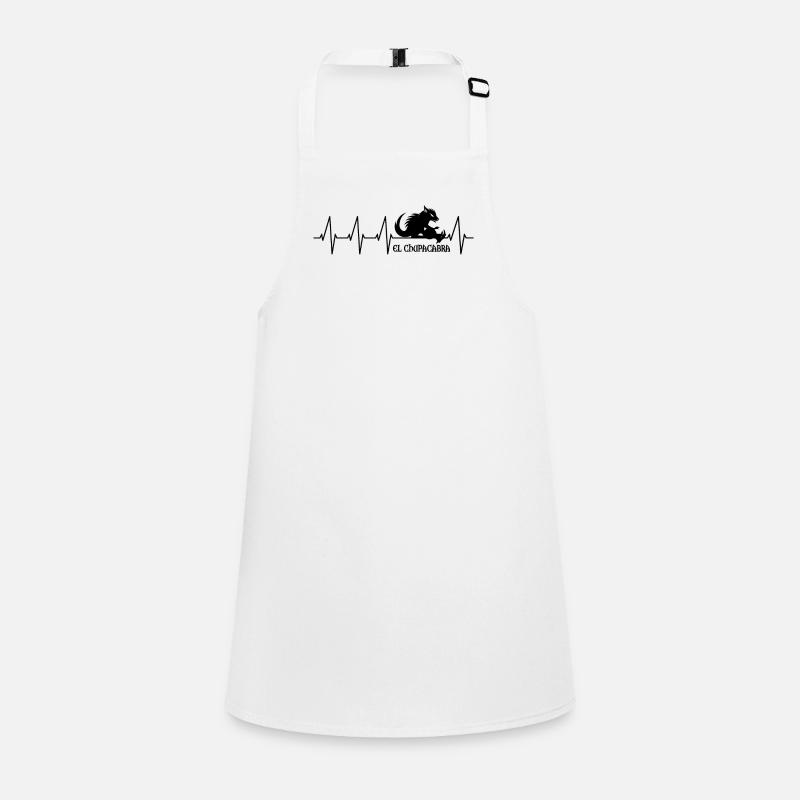 Cryptozoologistes Chupacabra Créatures Heartbeat Tablier Enfant