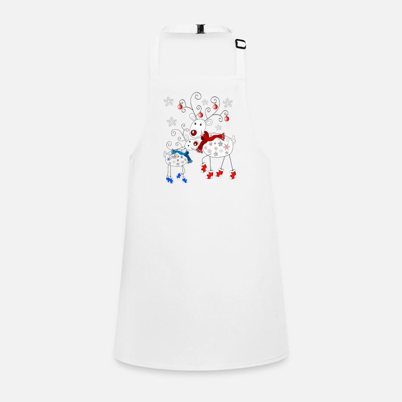 Reindeer with socks Children's Apron